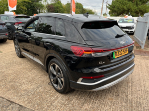 2022 Audi Q4 E-Tron 40 S Line SUV 5dr Electric Auto 82kwh (204 Ps) in Black — image 6