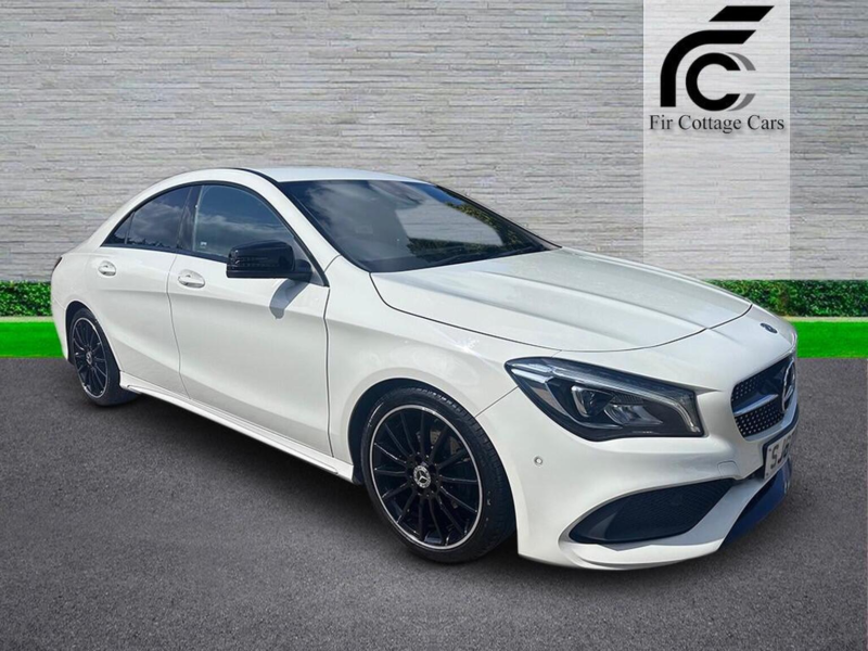 2018 Mercedes-Benz Cla 2.1 Cla200d Amg Line Coupe Euro 6 (s/s) 4dr in White — image 1
