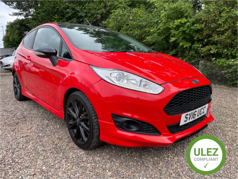 2016 Ford Fiesta 1.0t Ecoboost Zetec S Hatchback 3dr Petrol Manual Euro 6 (s/s) (140 Ps) in Red — image 1