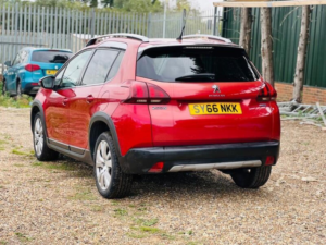 2016 Peugeot 2008 1.6 Bluehdi Allure Euro 6 5dr in Red — image 5