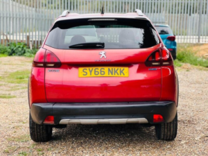 2016 Peugeot 2008 1.6 Bluehdi Allure Euro 6 5dr in Red — image 6