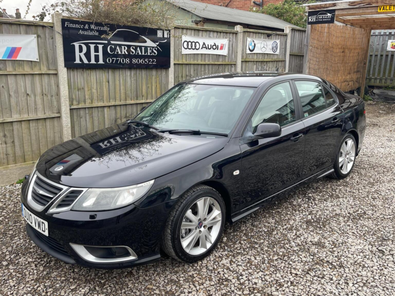 2010 Saab 9-3 1.9 Ttid Aero Euro 4 4dr in Black — image 1