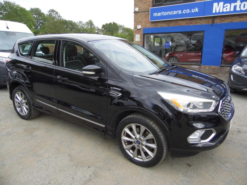 2017 Ford Kuga 2.0 Tdci Vignale AWD Euro 6 (s/s) 5dr in Black — image 1