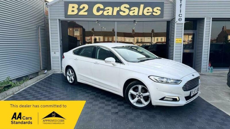 2017 Ford Mondeo 2.0 Tdci Titanium Powershift Euro 6 (s/s) 5dr in White — image 1