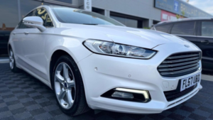 2017 Ford Mondeo 2.0 Tdci Titanium Powershift Euro 6 (s/s) 5dr in White — image 2