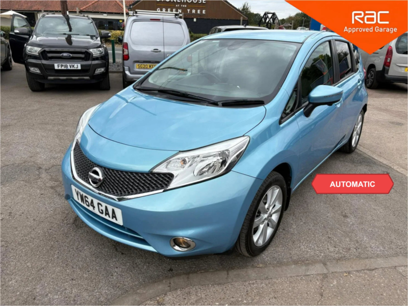 2014 Nissan Note 1.2 Dig-S Tekna Hatchback 5dr Petrol CVT Euro 5 (s/s) (98 Ps) in Blue — image 1