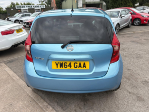 2014 Nissan Note 1.2 Dig-S Tekna Hatchback 5dr Petrol CVT Euro 5 (s/s) (98 Ps) in Blue — image 6