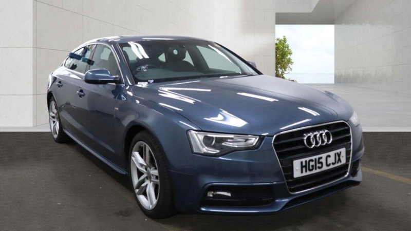2015 Audi A5 2.0 Tdi S Line Sportback Multitronic Euro 5 (s/s) 5dr in Blue — image 1