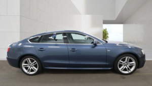 2015 Audi A5 2.0 Tdi S Line Sportback Multitronic Euro 5 (s/s) 5dr in Blue — image 5