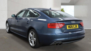 2015 Audi A5 2.0 Tdi S Line Sportback Multitronic Euro 5 (s/s) 5dr in Blue — image 6