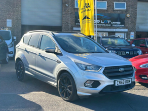 2018 Ford Kuga 1.5t Ecoboost St-Line X Auto AWD Euro 6 (s/s) 5dr in Silver — image 2