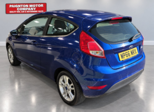 2016 Ford Fiesta 1.25i Zetec in Blue — image 4