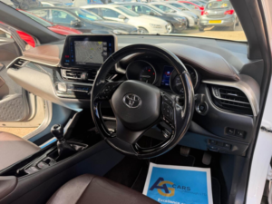2017 Toyota C-Hr 1.2 Vvt-I Excel Euro 6 (s/s) 5dr in White — image 3