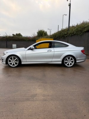 2015 Mercedes-Benz C Class 2.1 C250 Cdi Amg Sport Edition Coupe 2dr Diesel G-Tronic+ Euro 5 (s/s) (204 Ps) in Silver — image 2