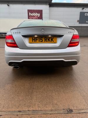 2015 Mercedes-Benz C Class 2.1 C250 Cdi Amg Sport Edition Coupe 2dr Diesel G-Tronic+ Euro 5 (s/s) (204 Ps) in Silver — image 4