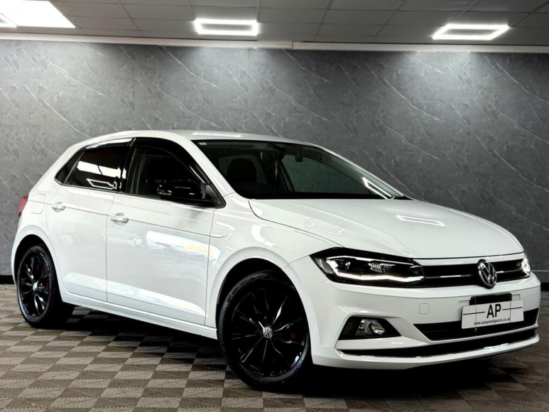 2018 Volkswagen Polo 1.0 Tsi Se Hatchback 5dr Petrol DSG Euro 6 (s/s) (95 Ps) in White — image 1