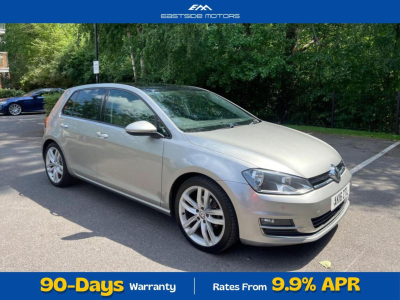 2016 Volkswagen Golf 1.6 Tdi Bluemotion Tech Gt Edition Euro 6 (s/s) 5dr in Silver — image 1