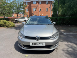 2016 Volkswagen Golf 1.6 Tdi Bluemotion Tech Gt Edition Euro 6 (s/s) 5dr in Silver — image 2