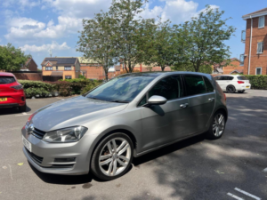 2016 Volkswagen Golf 1.6 Tdi Bluemotion Tech Gt Edition Euro 6 (s/s) 5dr in Silver — image 3