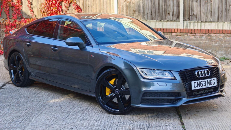 2013 Audi A7 3.0 Bitdi V6 Black Edition Sportback Tiptronic Quattro Euro 5 (s/s) 5dr in Grey — image 1