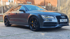 2013 Audi A7 3.0 Bitdi V6 Black Edition Sportback Tiptronic Quattro Euro 5 (s/s) 5dr in Grey — image 3
