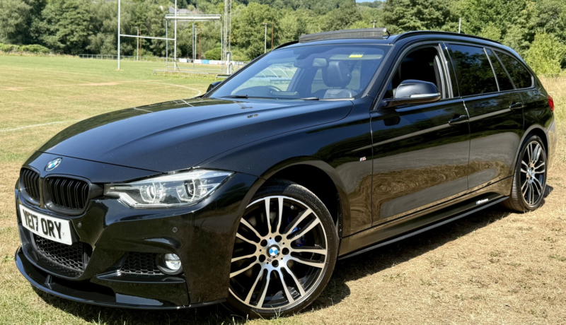 2017 BMW 3 Series 2.0 320d Xdrive*msport+*panroof-Cam-Hk-19’s*stunning Example* in Black — image 1
