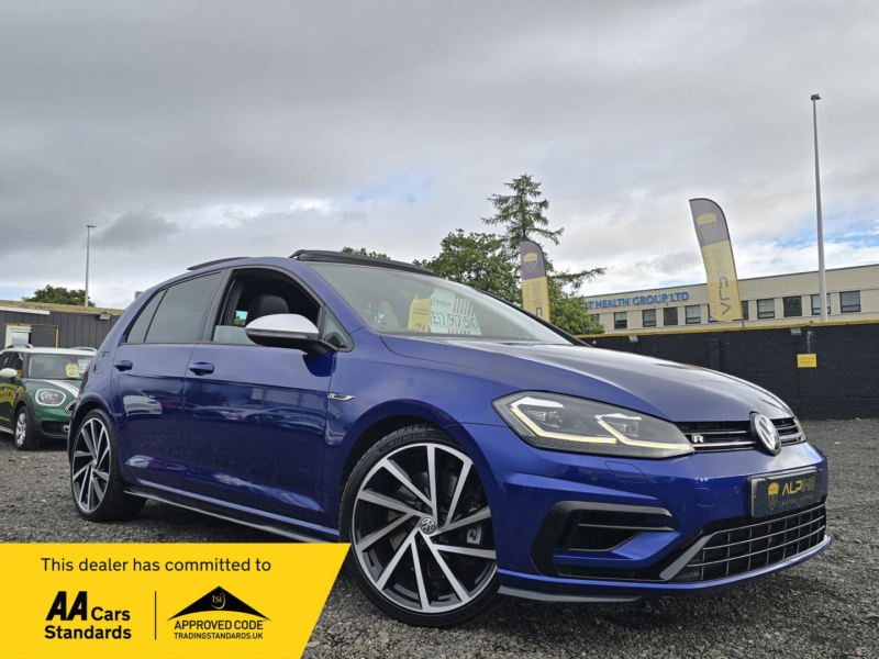 2019 Volkswagen Golf 2.0 Tsi R Hatchback 5dr Petrol DSG 4motion Euro 6 (s/s) (300 Ps) in Blue — image 1