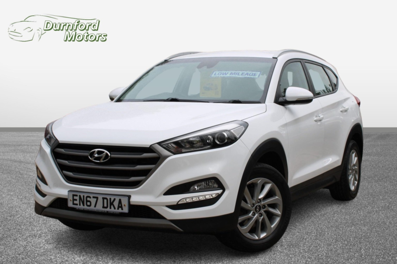 2017 Hyundai Tucson 1.7 Tucson Se Nav 1.7 D 116ps Bd +fss in White — image 1