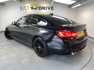 2018 BMW 4 Series Gran Coupe 2.0 420d M Sport Hatchback 5dr Diesel Auto Euro 6 (s/s) (190 Ps) in Black — image 3