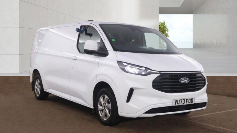 2024 Ford Transit Custom 2.0 300 Ecoblue Limited L2 H1 Euro 6 (s/s) 5dr in White — image 1
