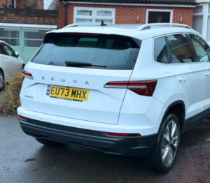 2023 Skoda Karoq 1.5 Tsi Act Se L SUV 5dr Petrol DSG Euro 6 (s/s) (150 Ps) in White — image 6