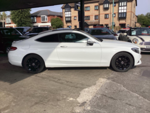 2016 Mercedes-Benz C Class 2.1 C220d Sport (premium Plus) G-Tronic+ Euro 6 (s/s) 2dr in White — image 3