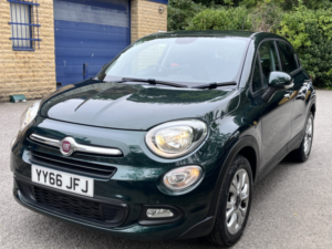 2016 Fiat 500x 1.6 Multijetii Pop Star SUV 5dr Diesel Manual Euro 6 (s/s) (120 Ps) in Green — image 3