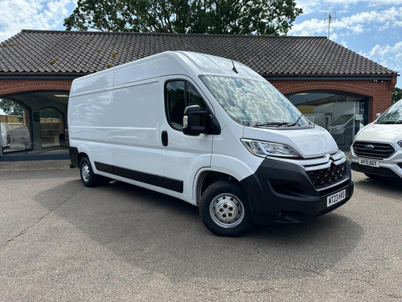 2023 Citroen Relay 2.2 Bluehdi 35 Enterprise Edition L3 High Roof Euro 6 (s/s) 5dr in White — image 1