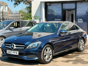 2017 Mercedes-Benz C Class 2.0 C350e 6.4kwh Sport G-Tronic+ Euro 6 (s/s) 4dr in Blue — image 3