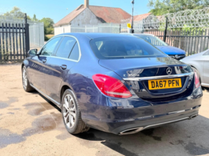 2017 Mercedes-Benz C Class 2.0 C350e 6.4kwh Sport G-Tronic+ Euro 6 (s/s) 4dr in Blue — image 4