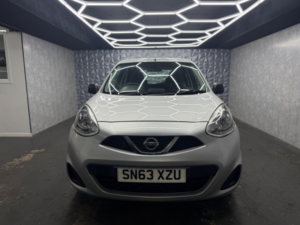 2013 Nissan Micra 1.2 Visia Euro 5 5dr in Silver — image 2