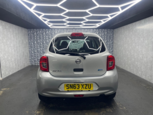 2013 Nissan Micra 1.2 Visia Euro 5 5dr in Silver — image 6