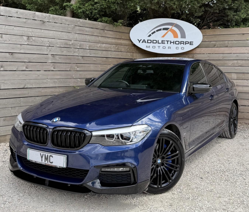 2019 BMW 5 Series 2.0 530e M Sport Iperformance Saloon in Blue — image 1