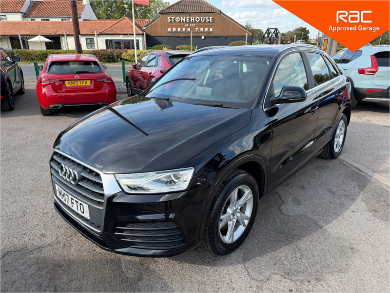 2017 Audi Q3 2.0 Tdi Sport SUV 5dr Diesel Manual Euro 6 (s/s) (150 Ps) in Black — image 1