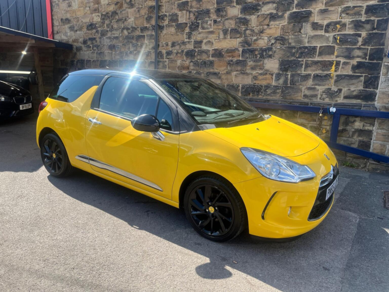2015 Ds Automobiles Ds 3 1.6 Bluehdi Dstyle Nav Euro 6 (s/s) 3dr in Yellow — image 1