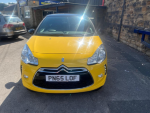 2015 Ds Automobiles Ds 3 1.6 Bluehdi Dstyle Nav Euro 6 (s/s) 3dr in Yellow — image 2