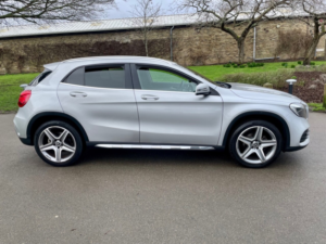 2018 Mercedes-Benz 180 1.6 Gla200 Amg Line SUV 5dr Petrol 7g-Dct Euro 6 (s/s) (156 Ps) in Silver — image 4