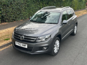 2013 Volkswagen Tiguan 2.0 Tdi Bluemotion Tech Match DSG 4WD Euro 5 (s/s) 5dr in Grey — image 6
