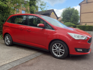 2016 Ford Grand C-Max 1.0 T Ecoboost Zetec in Red — image 2