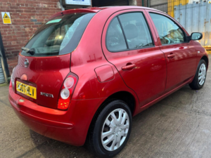 2007 Nissan Micra 1.2 16v Spirita 5dr in Red — image 4