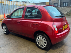 2007 Nissan Micra 1.2 16v Spirita 5dr in Red — image 5