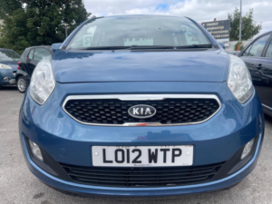 2012 Kia Venga 1.6 3 Auto Euro 5 5dr (sat Nav) in Blue — image 2