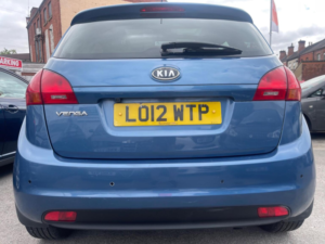 2012 Kia Venga 1.6 3 Auto Euro 5 5dr (sat Nav) in Blue — image 6