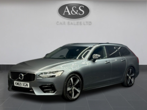 2019 Volvo V90 2.0 R-Design Plus D4 in Grey — image 5